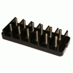 Stud Terminal Block 6 Way 5mm Double